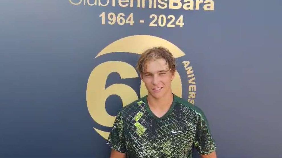 Alexander Bravo y una pasión familiar: "Amo el tenis y quiero ser mejor cada día" - Alexander Bravo amo tenis