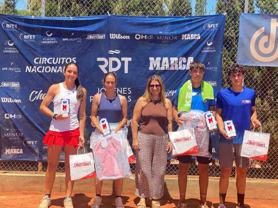 Brillante prueba del Circuito Nacional RPT – MARCA del Club de Tenis Denia