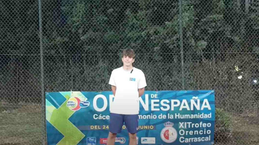 Luis Llorens entrenamiento Alcaraz
