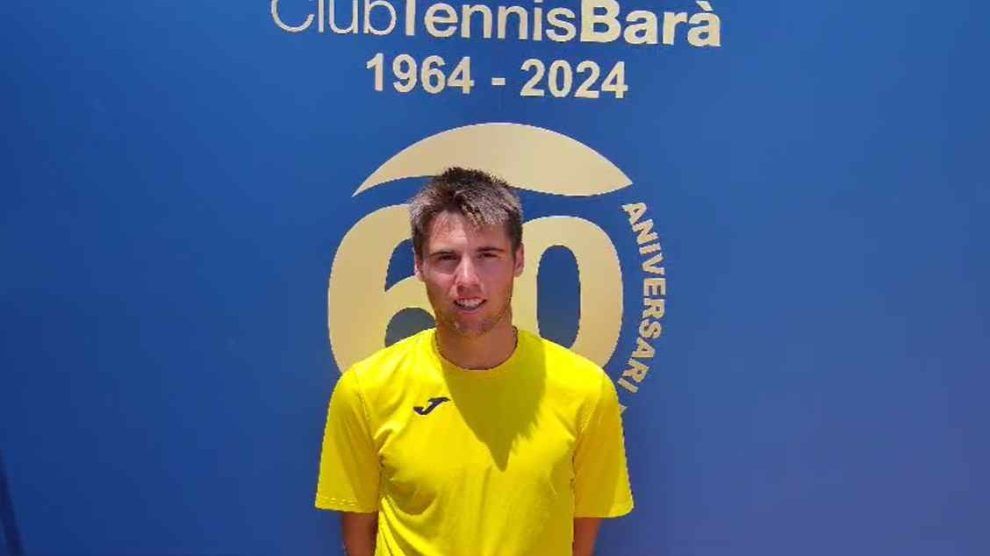 Iker Uribarrens gracias club tennis barà oportunidad jugar torneo casa