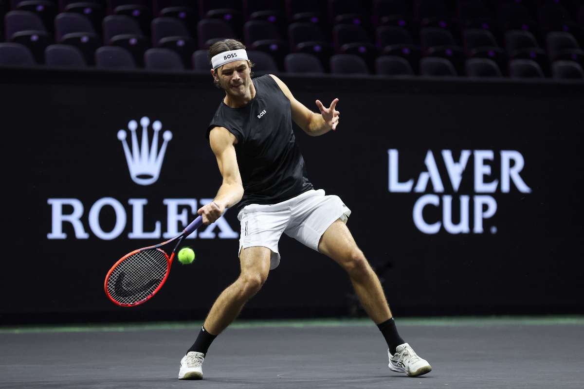 A pura potencia: Fritz domina a la bestia Zverev en la Laver Cup