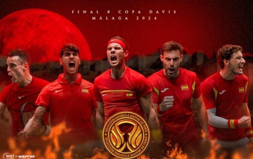 equipo español finales 8 copa davis málaga 2024