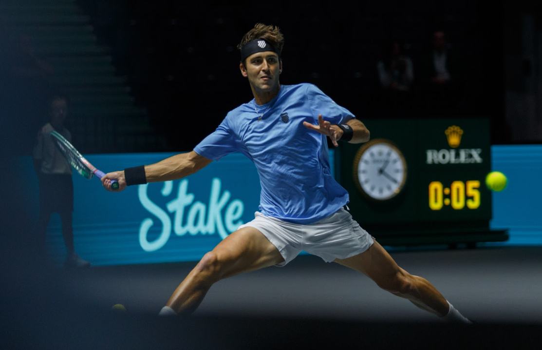 Hora del descanso: Etcheverry recarga energías y se baja del ATP de Hangzhou