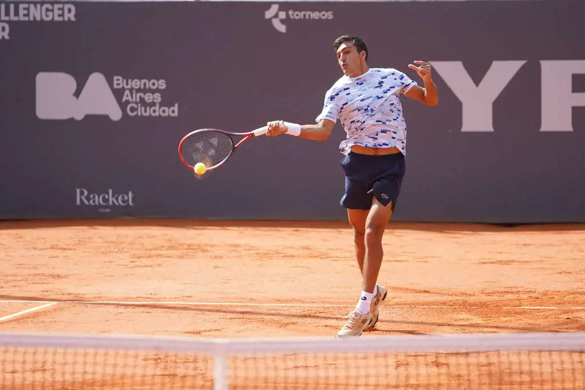 Tarde difícil: Los argentinos sufren en el Challenger de Buenos Aires