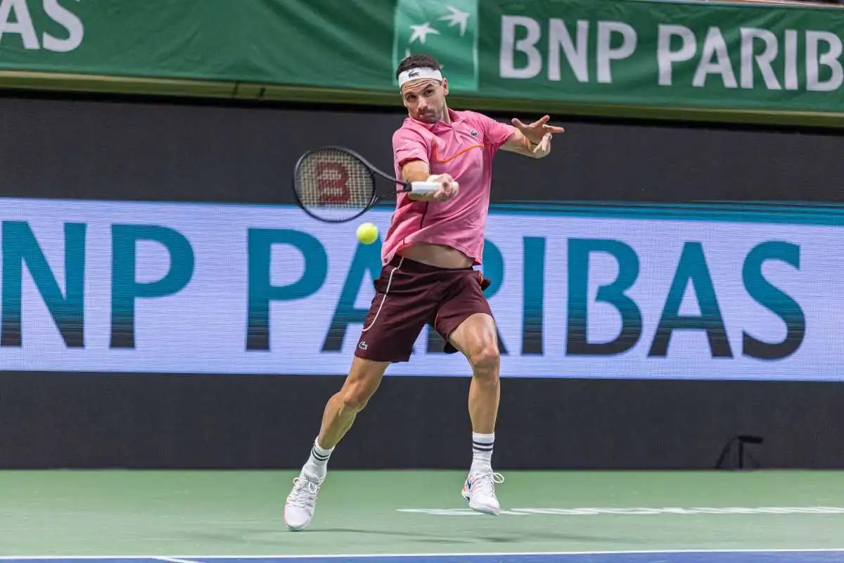 Dimitrov fue lapidario para llegar a semifinales de Estocolmo