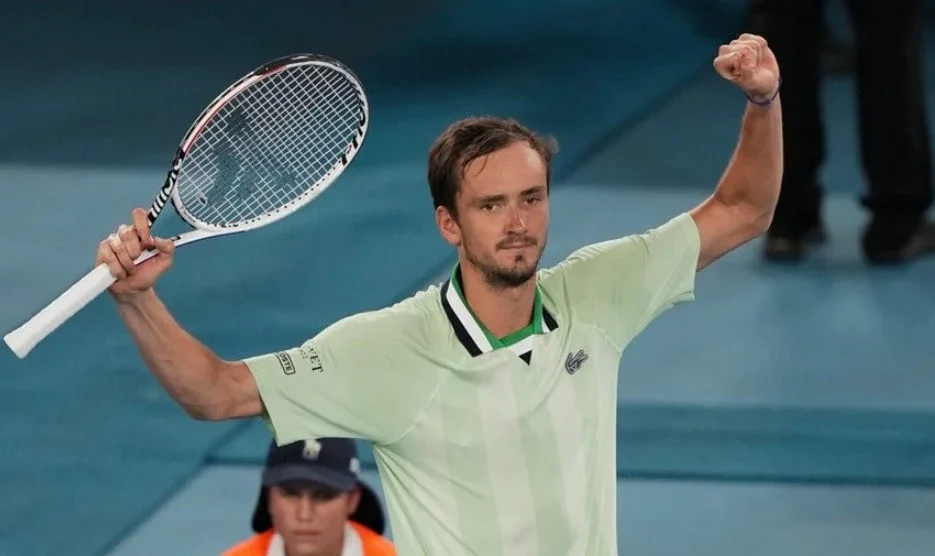 medvedev jugar partido sin pensar mucho