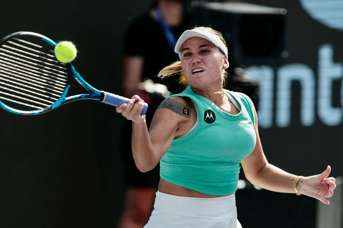 Sofia Kenin recibe un Wild Card para el WTA Hobart 2025