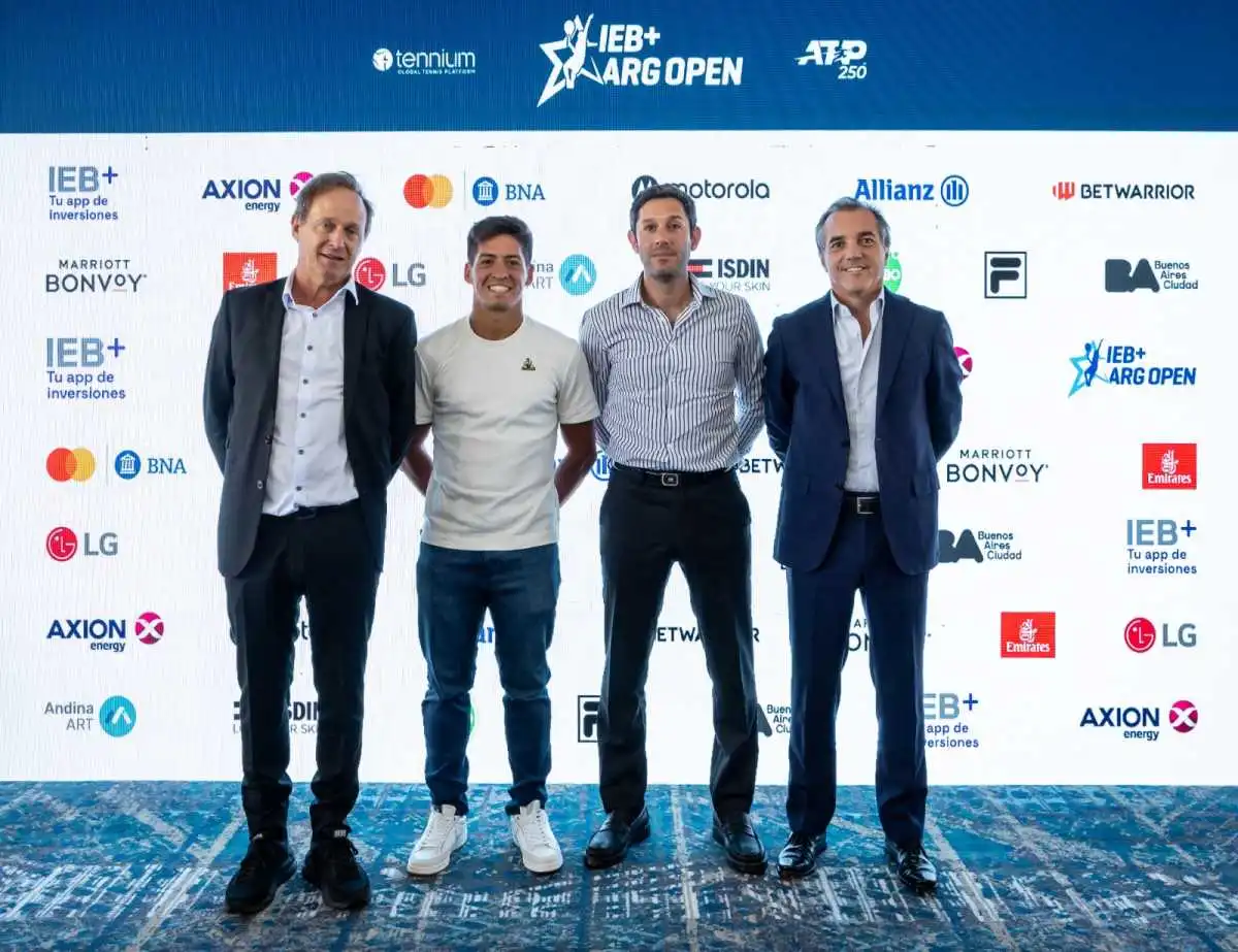 Lanzamiento oficial del IEB+ Argentina Open 2025