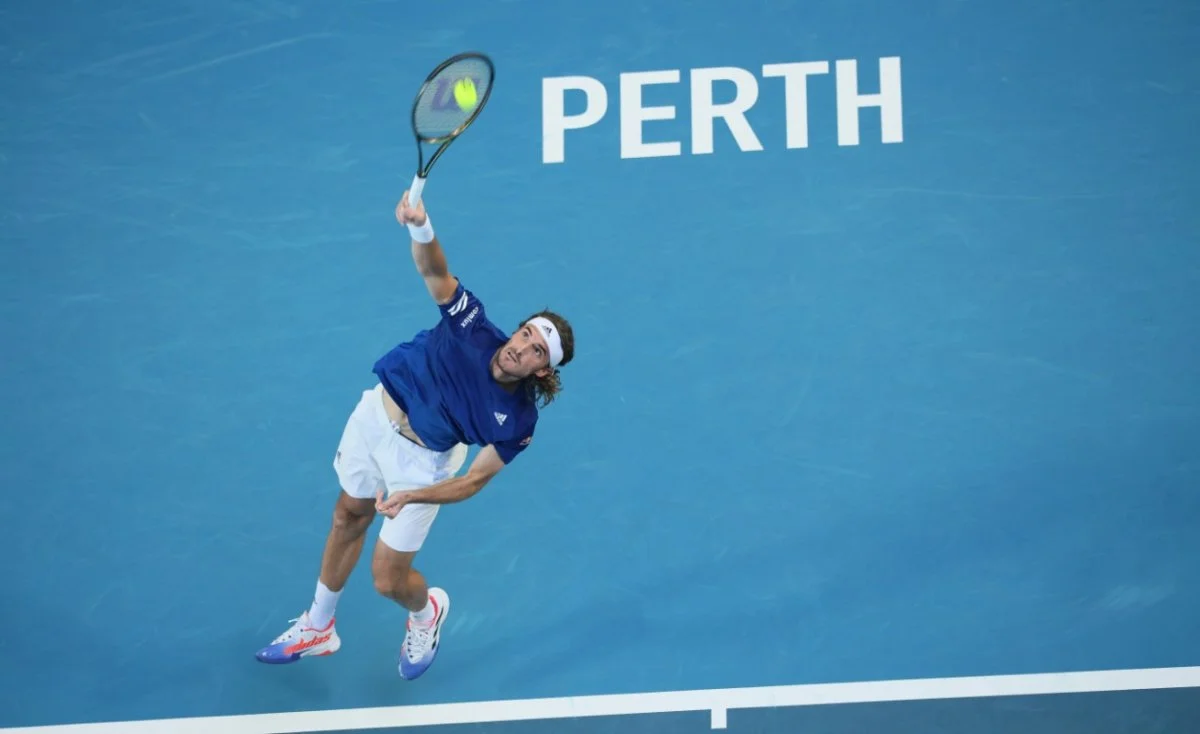 tsitsipas puede garra carreño united cup
