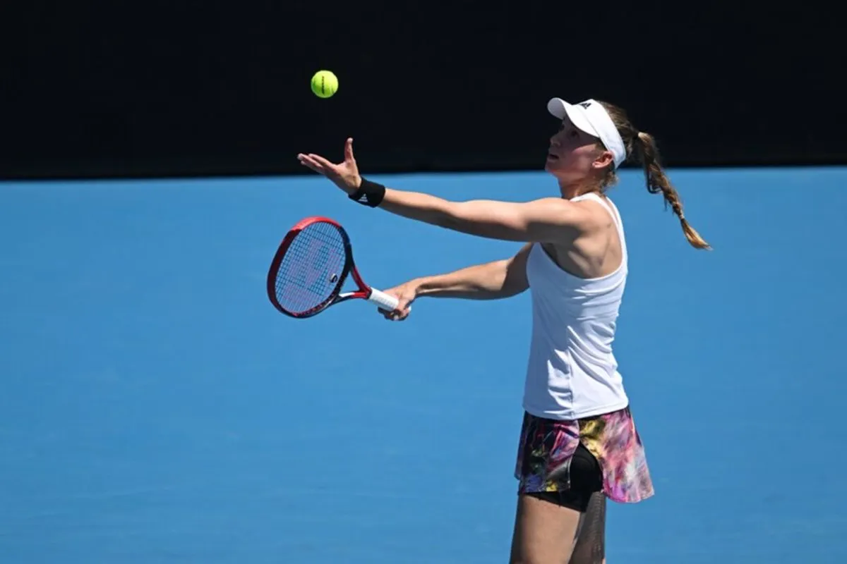 Pura contundencia: Rybakina y un trámite para iniciar su Australian Open