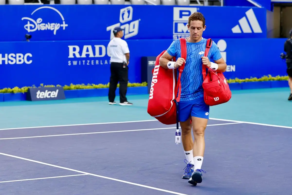 No hubo sorpresa: Carballés y una ajustada caída ante Rune en Acapulco