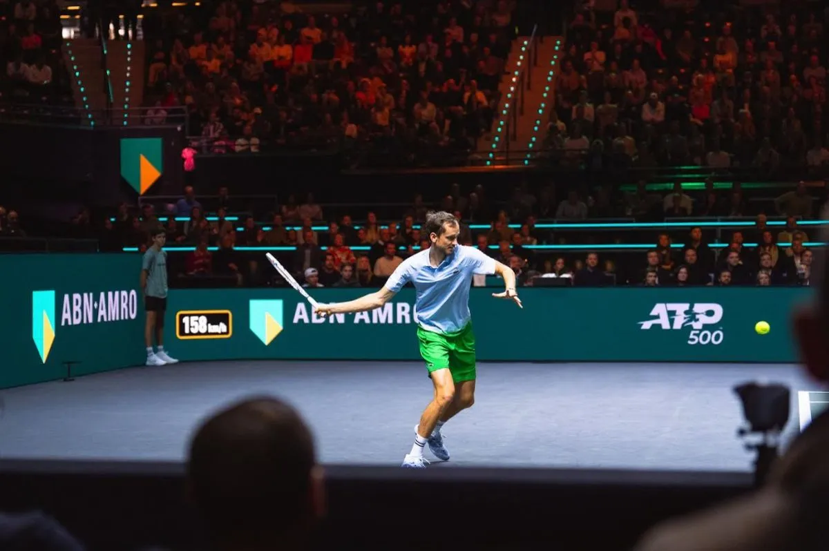 Medvedev Wawrinka ATP Rotterdam 2025