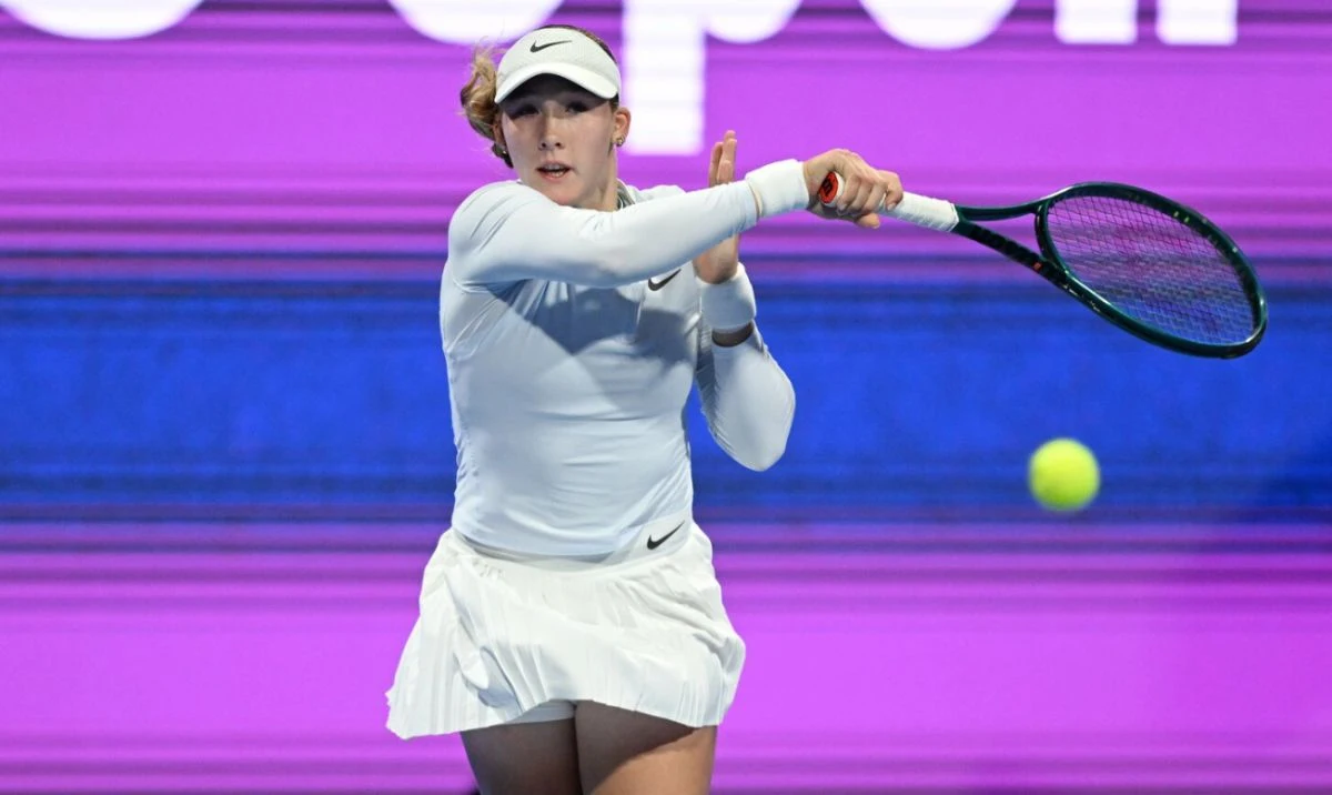 andreeva tauson wta dubái 2025