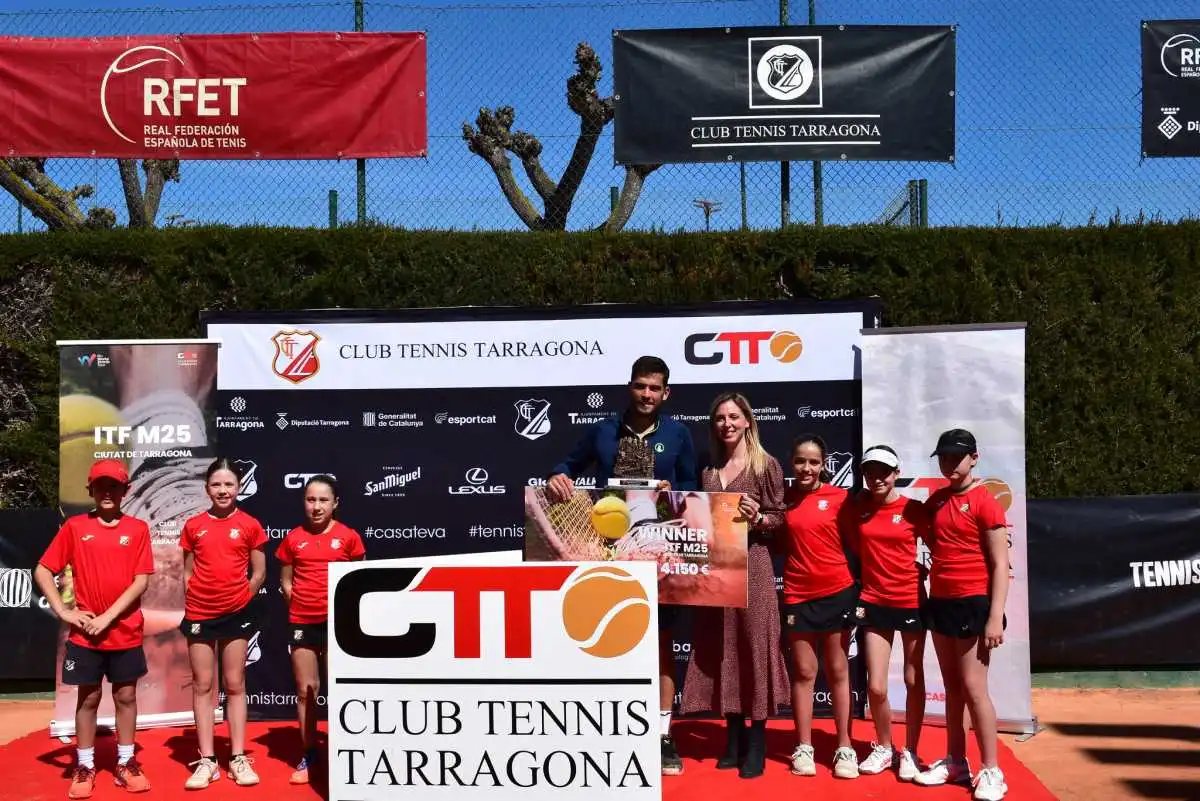 ITF Tarragona: Niko Sánchez Izquierdo suma el primer título de la temporada