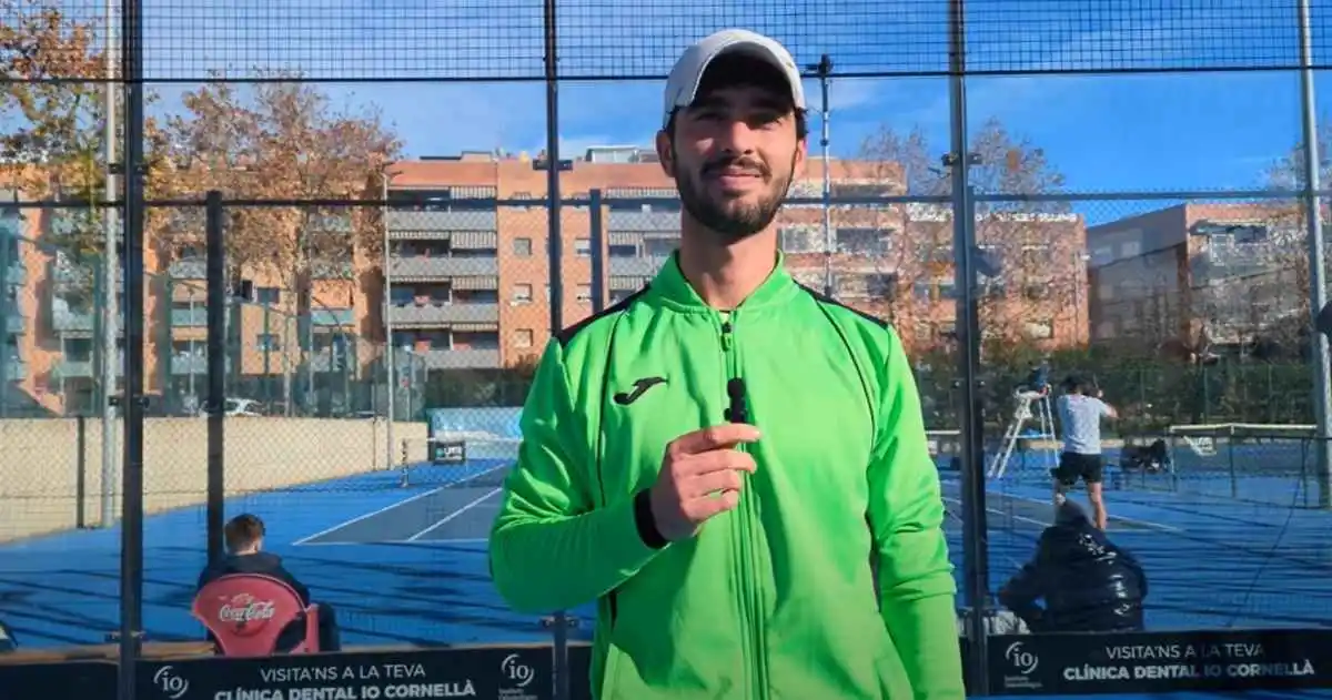 alvaro bueno quizas empiezo a ser ya un tenista de dobles