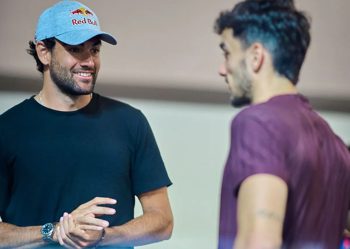 berrettini disfruta del pádel