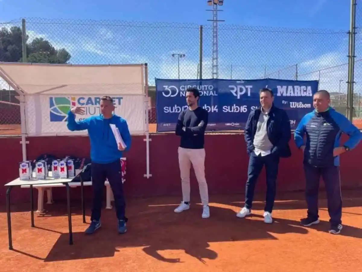club tenis carlet cuarta prueba circuito nacional marca