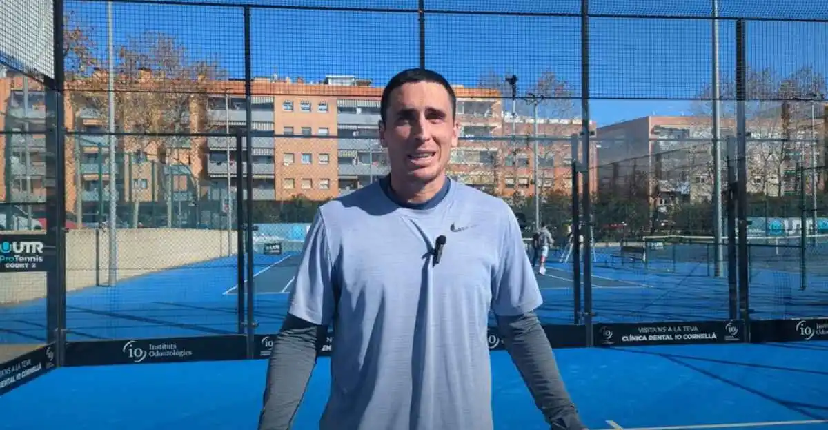 david redondo no habia recursos por eso nos pusimos a jugar ibp en lugar de itf