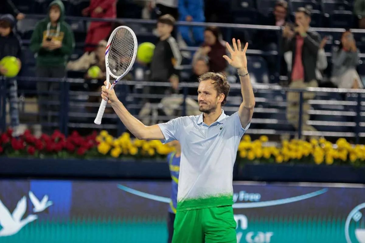 medvedev michelsen indian wells 2025