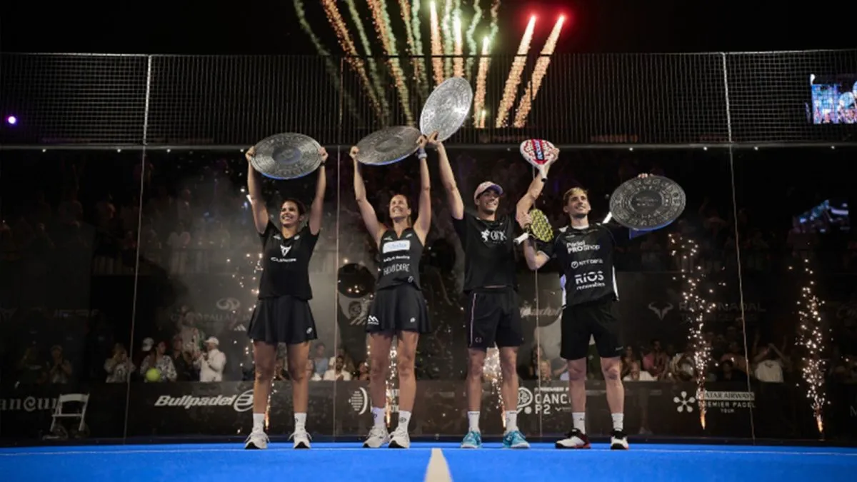 premier padel de cancún corona a dos grandes parejas