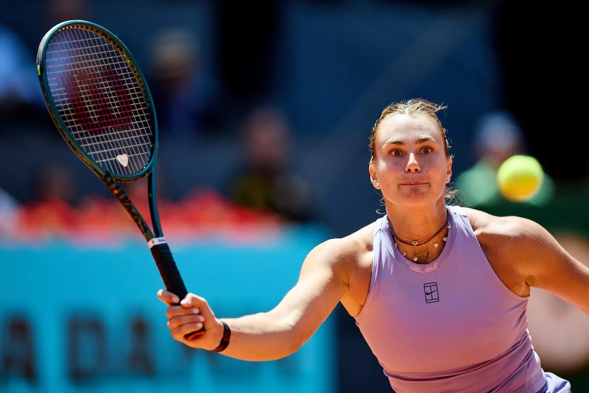 Primer paso de la favorita: Sabalenka inicia sin sobresaltos en Madrid