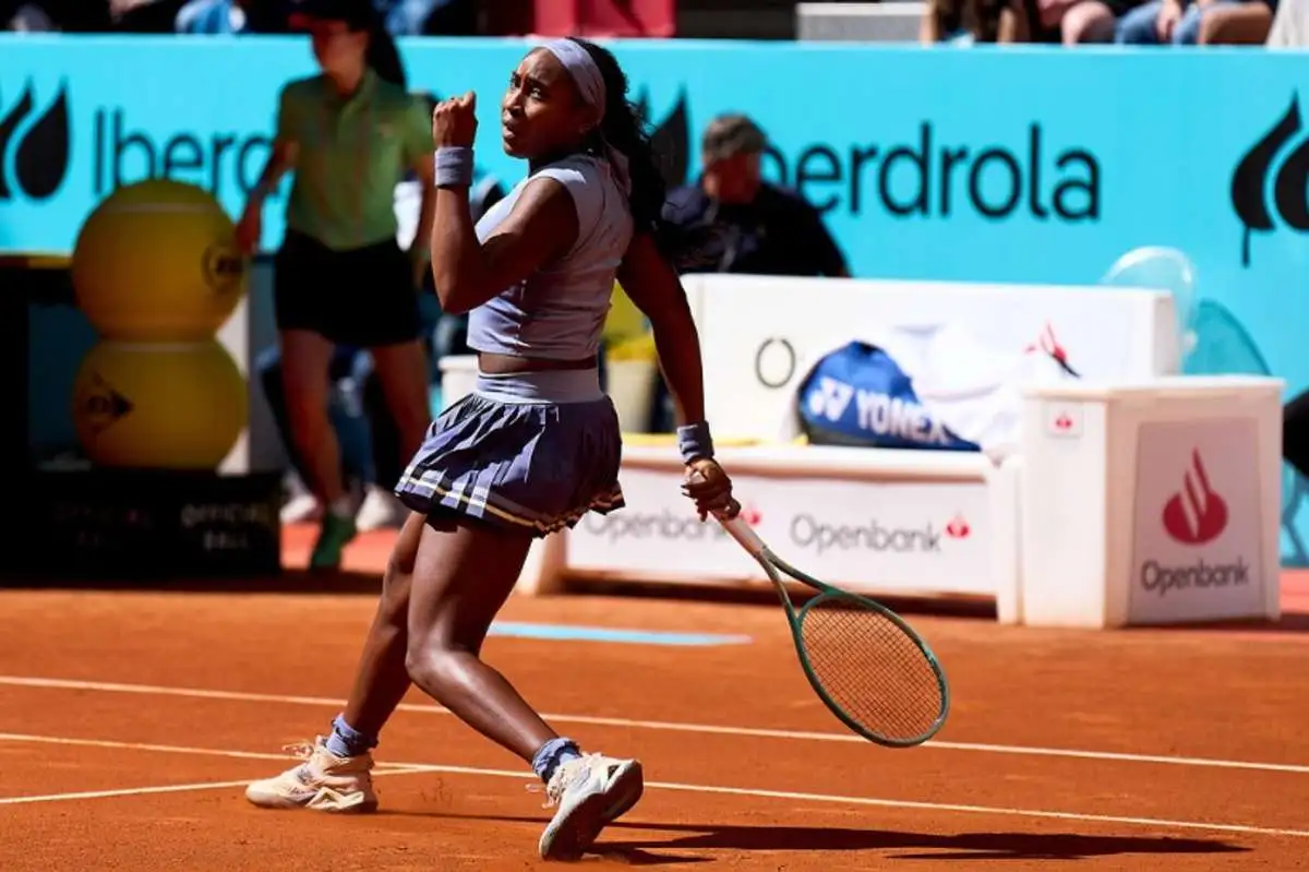 bencic gauff wta madrid 2025