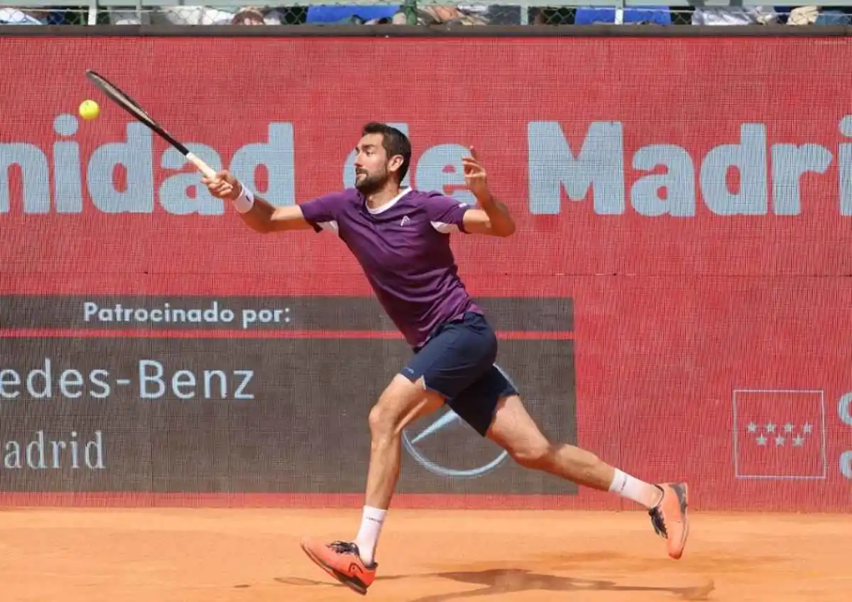 challenger madrid la lluvia entorpece una jornada que no puede terminar