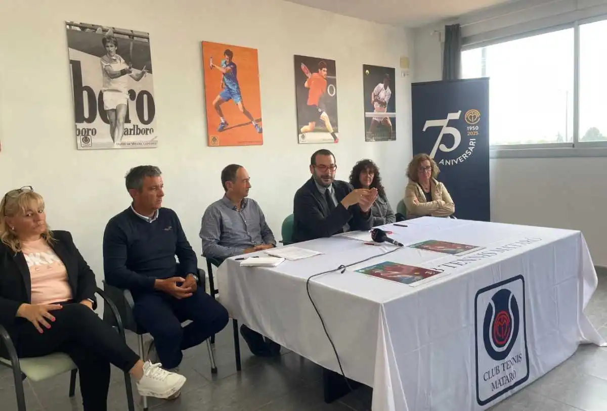 club tennis mataro: un 2025 que celebra su 75º aniversario por todo lo alto con torneos y actividades