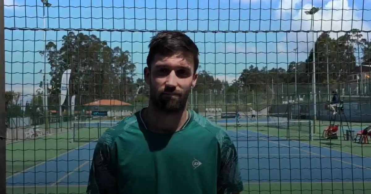 rafa izquierdo y el itf sanxenxo jugar en casa es una alegria y ademas en galicia no tenemos tantos torneos