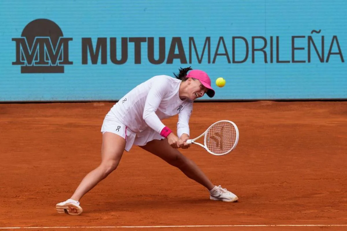 swiatek estaba contenta con los eventos de una semana