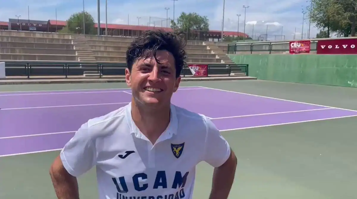 entrevista con alba rey y jaime caldes tras ganar el titulo en el campeonato universitario de españa