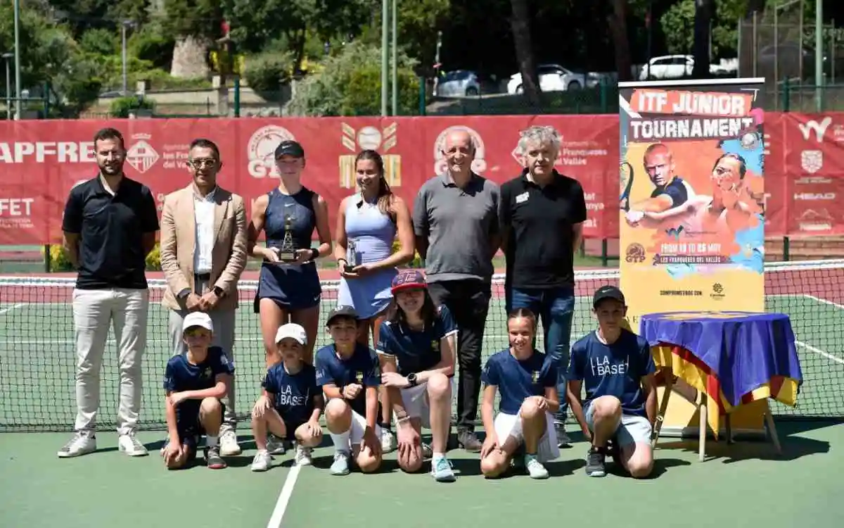 itf junior els gorchs: theodor matei ene y olivia cela son los campeones