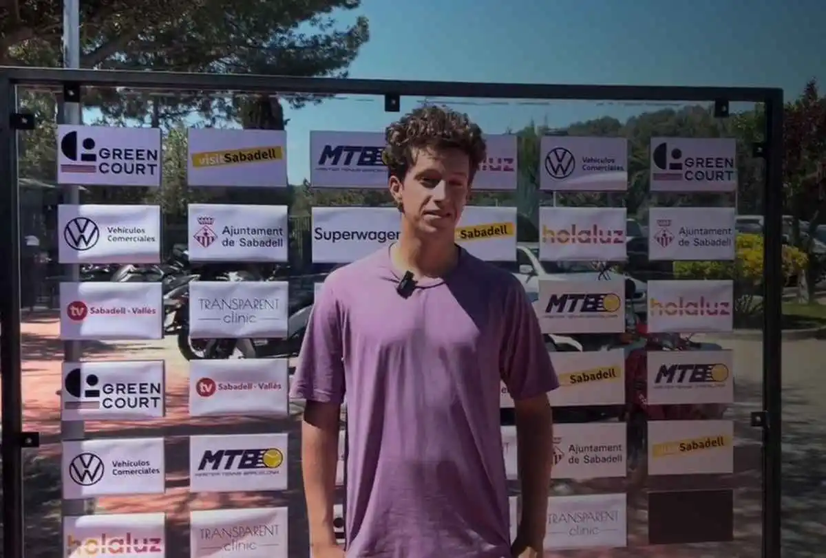 richard zusman jugar el itf cercle sabadelles es especial ya que es mi club y vengo todos los dias