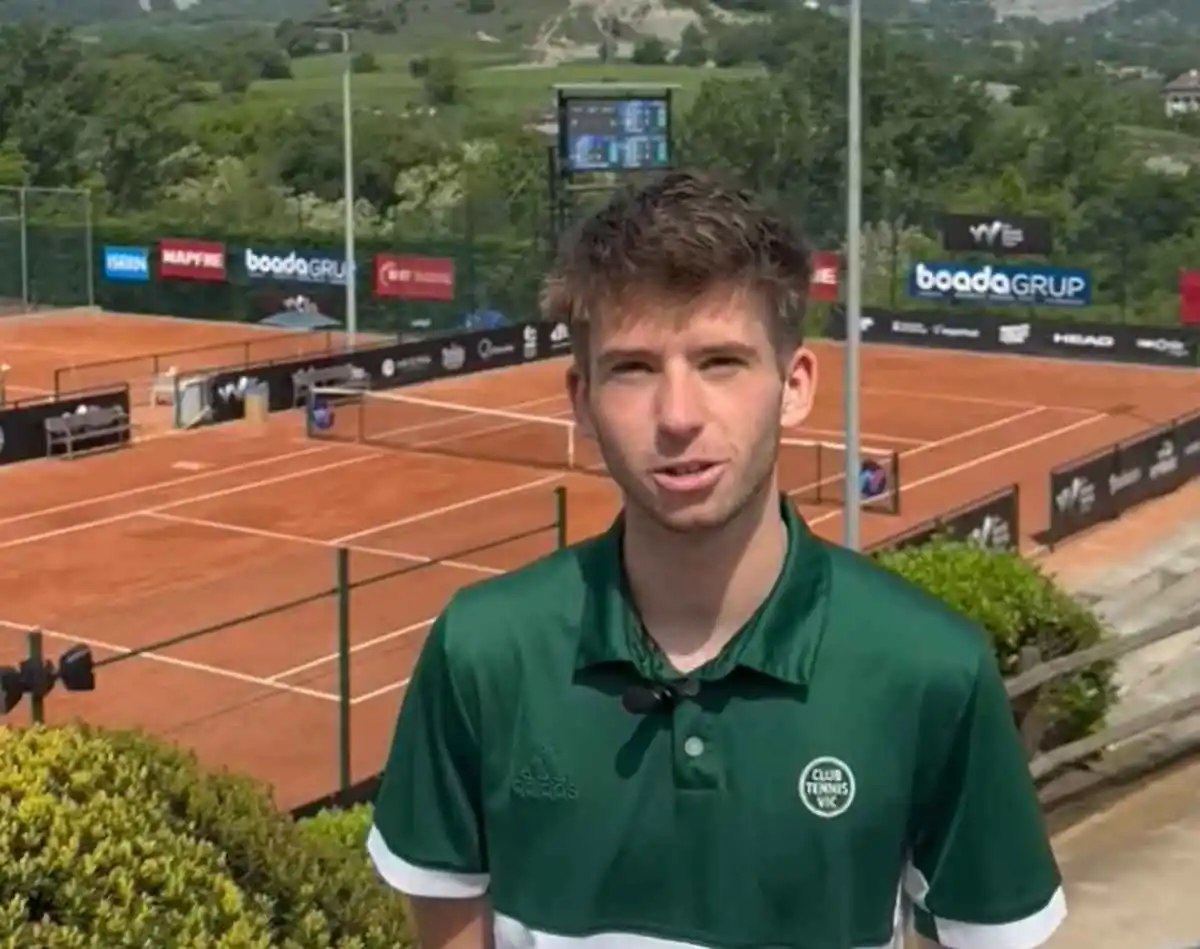 roger ubals y su wild card en el itf vic jugar este torneo en vic es un orgullo