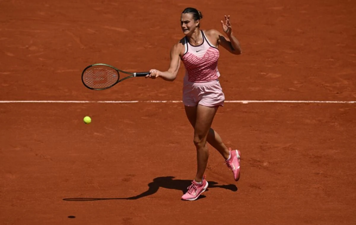 sabalenka siento que he mejorado mucho mi tenis en polvo de ladrillo