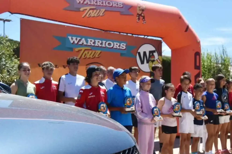 warriors tour 2025: gran exito en el real zaragoza club de tenis