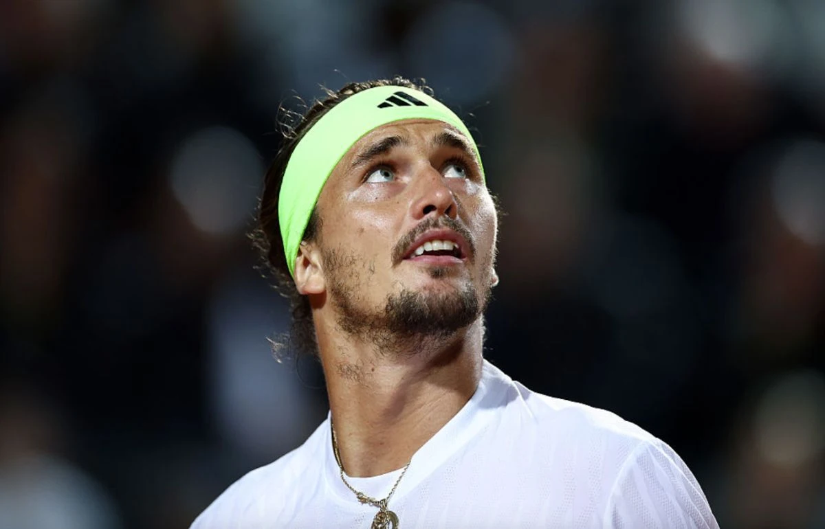 zverev insatisfecho en roma por las pelotas