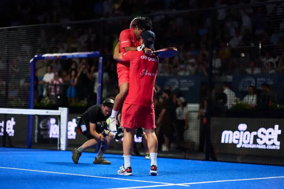 Chingotto y Galán revalidan el título en el Major de Italia