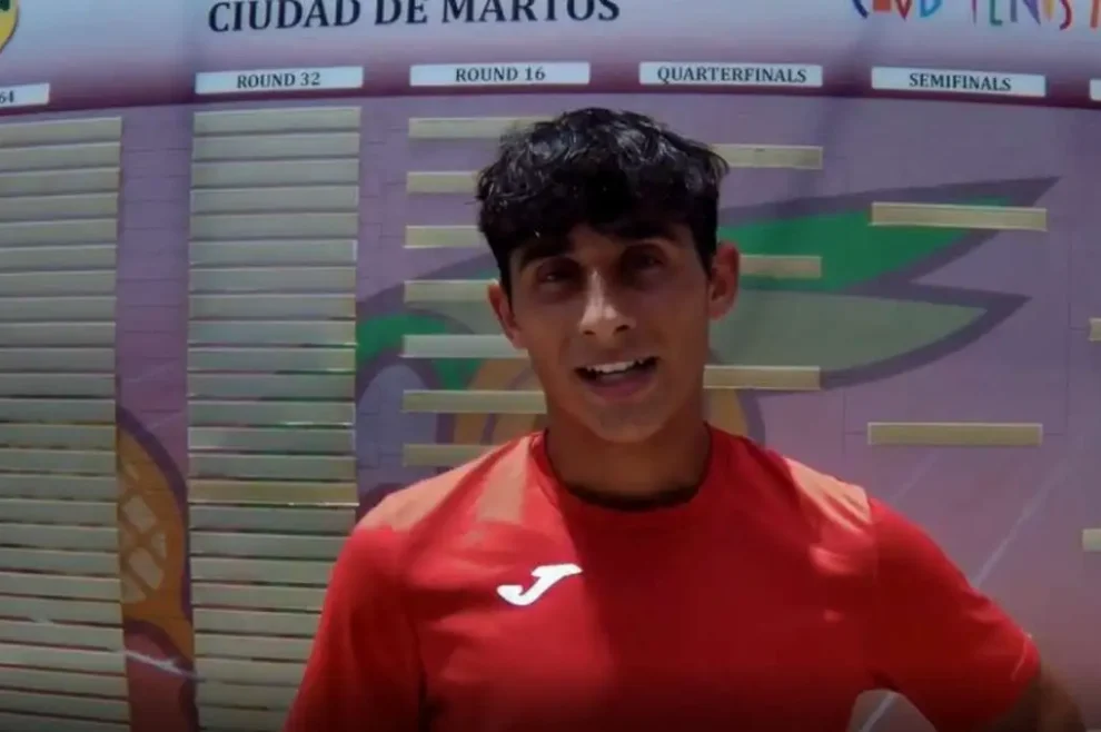 alejandro lopez escribano y el itf martos me hace mucha ilusion jugar cerca de casa en nuestra tierra andalucia
