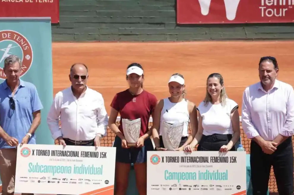 itf chamartin: granwehr supera a la joven prodigio geng de 14 años