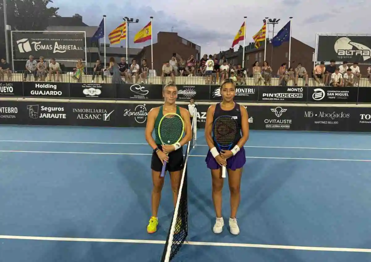 itf tauste: zarina diyas se corona campeona en la localidad aragonesa