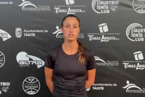lucia peyre en su vuelta a la competicion tuve una lesion muy grave el año pasado y tauste es mi primer torneo