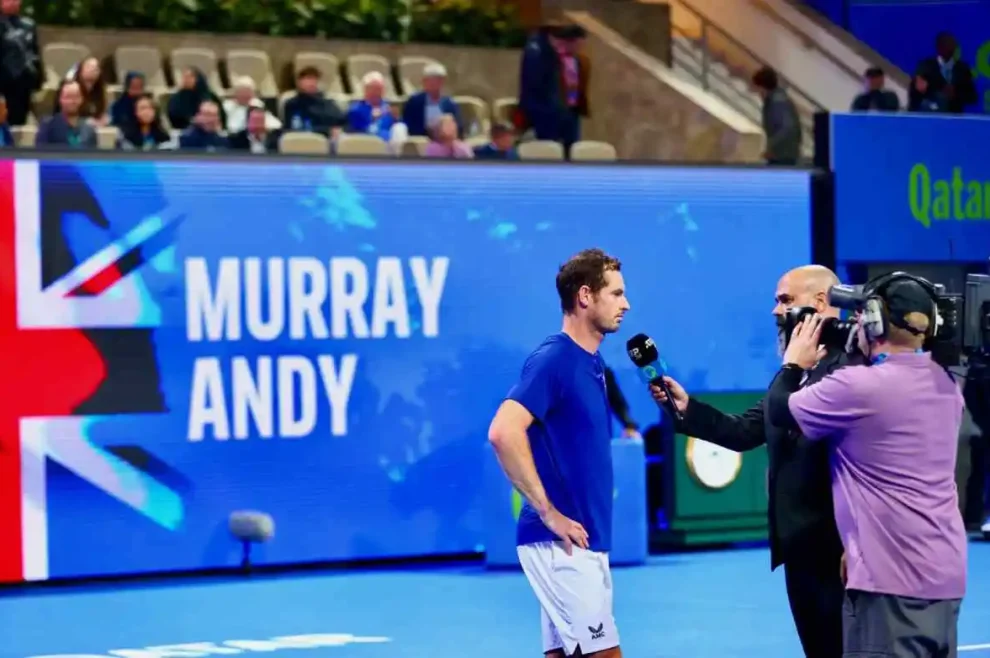 murray no estoy seguro de si me gusto entrenar a djokovic