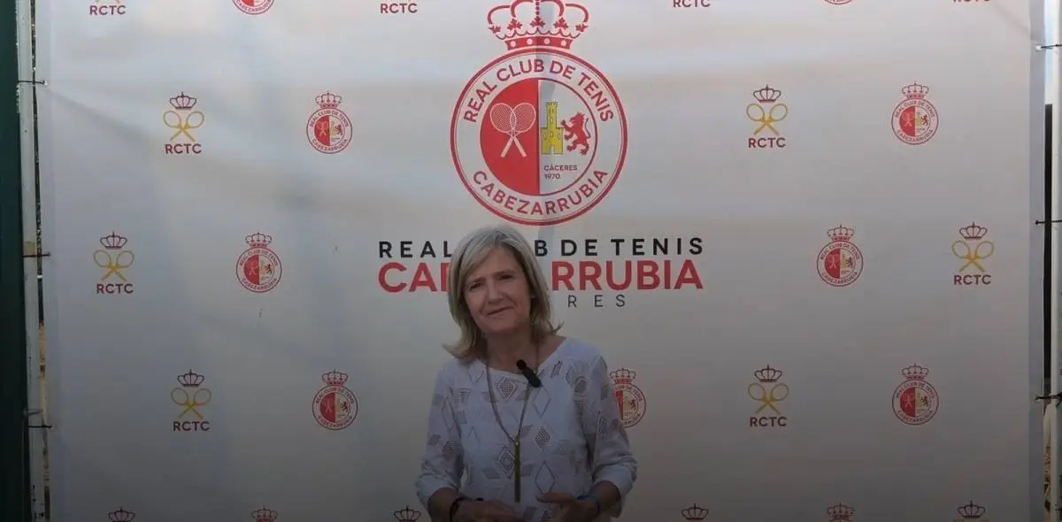victoria bazaga y sus elogios al real club de tenis cabezarrubia los felicito por la buena organizacion