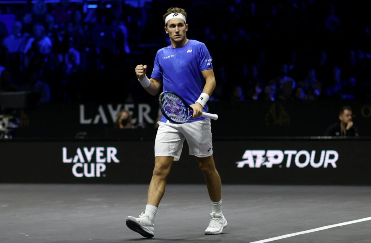 Ruud se alista para jugar la Laver Cup 2025