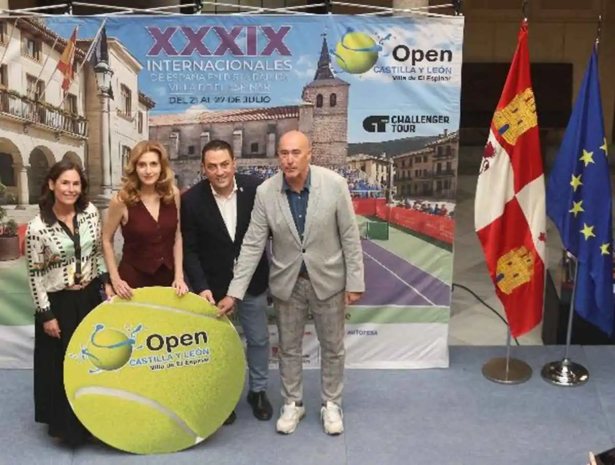 ascenso de categoria: presentado el open castilla y leon villa de el espinar 2025