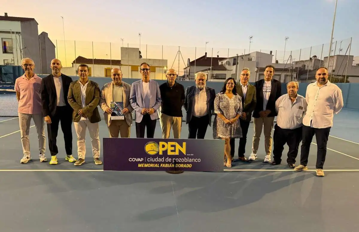 atp challenger pozoblanco: presentado oficialmente el torneo pozoalbense que sube de categoria por su 30º edicion