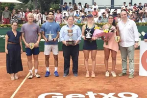 itf getxo: miguel damas y sophie steur se proclaman campeones
