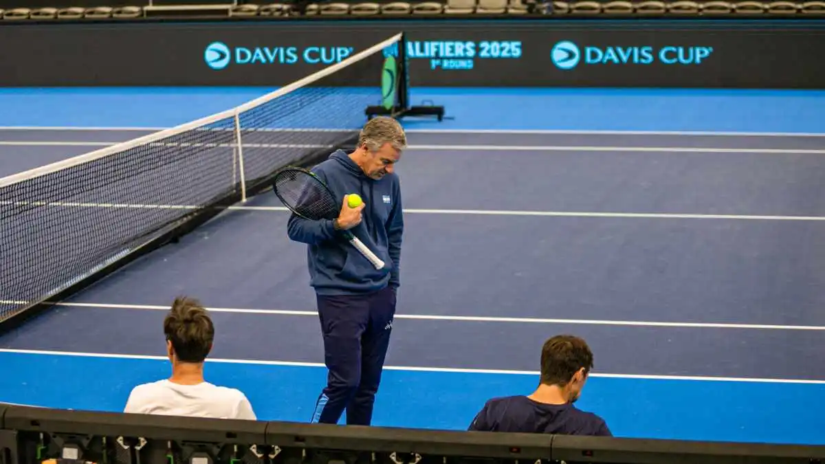 Argentina presenta su equipo para la Copa Davis