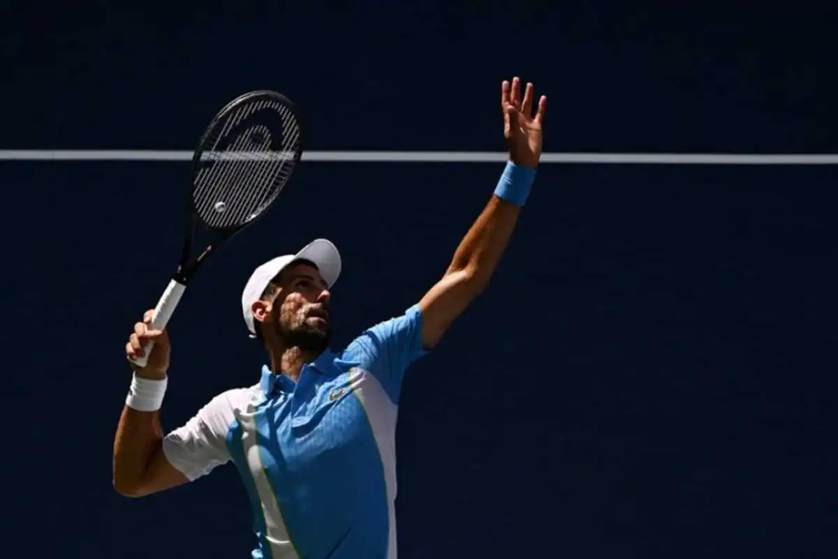 djokovic me costo mucho mantenerme en los intercambios largos
